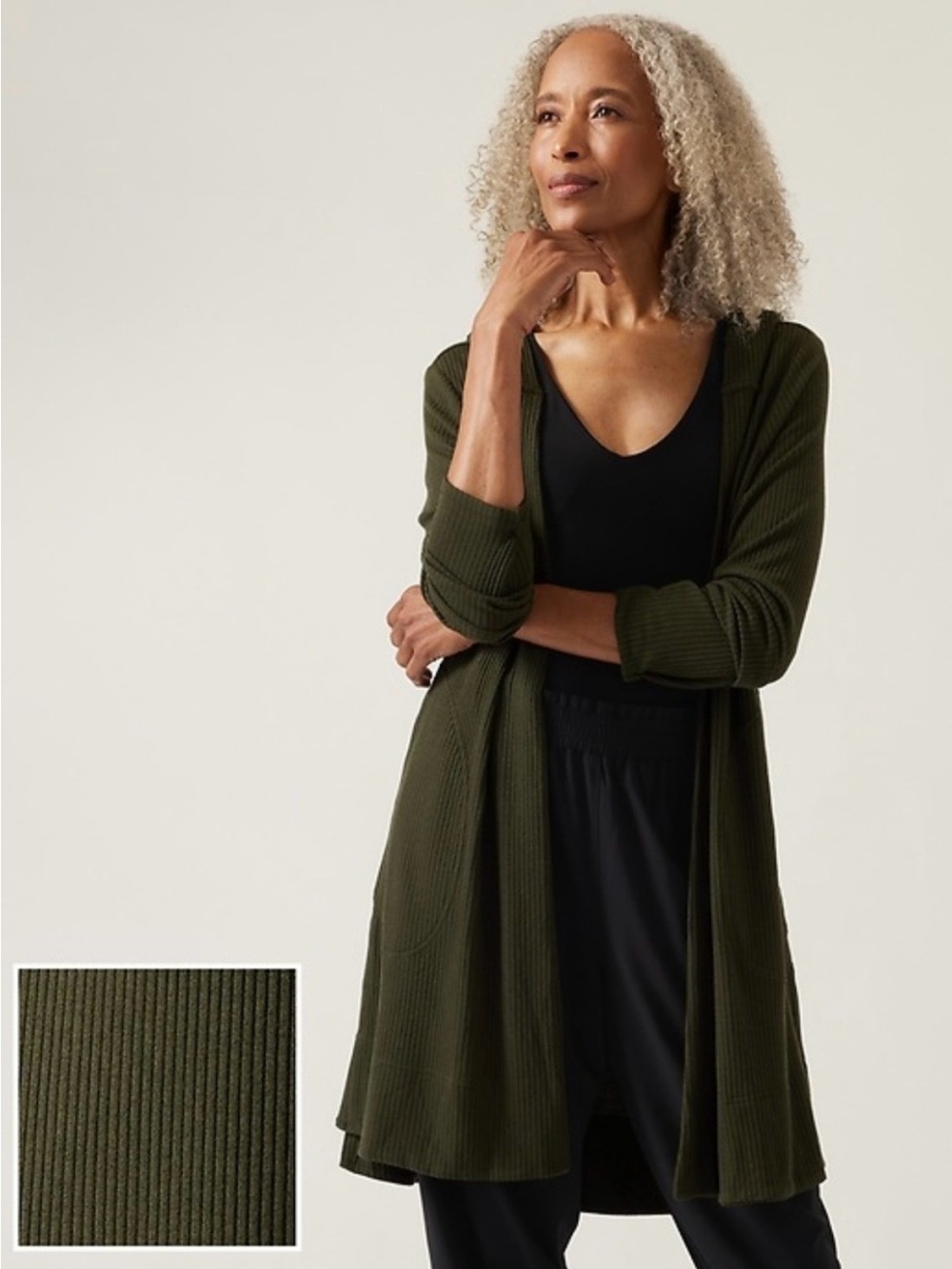 Athleta Harmony Pose Wrap Cardigan